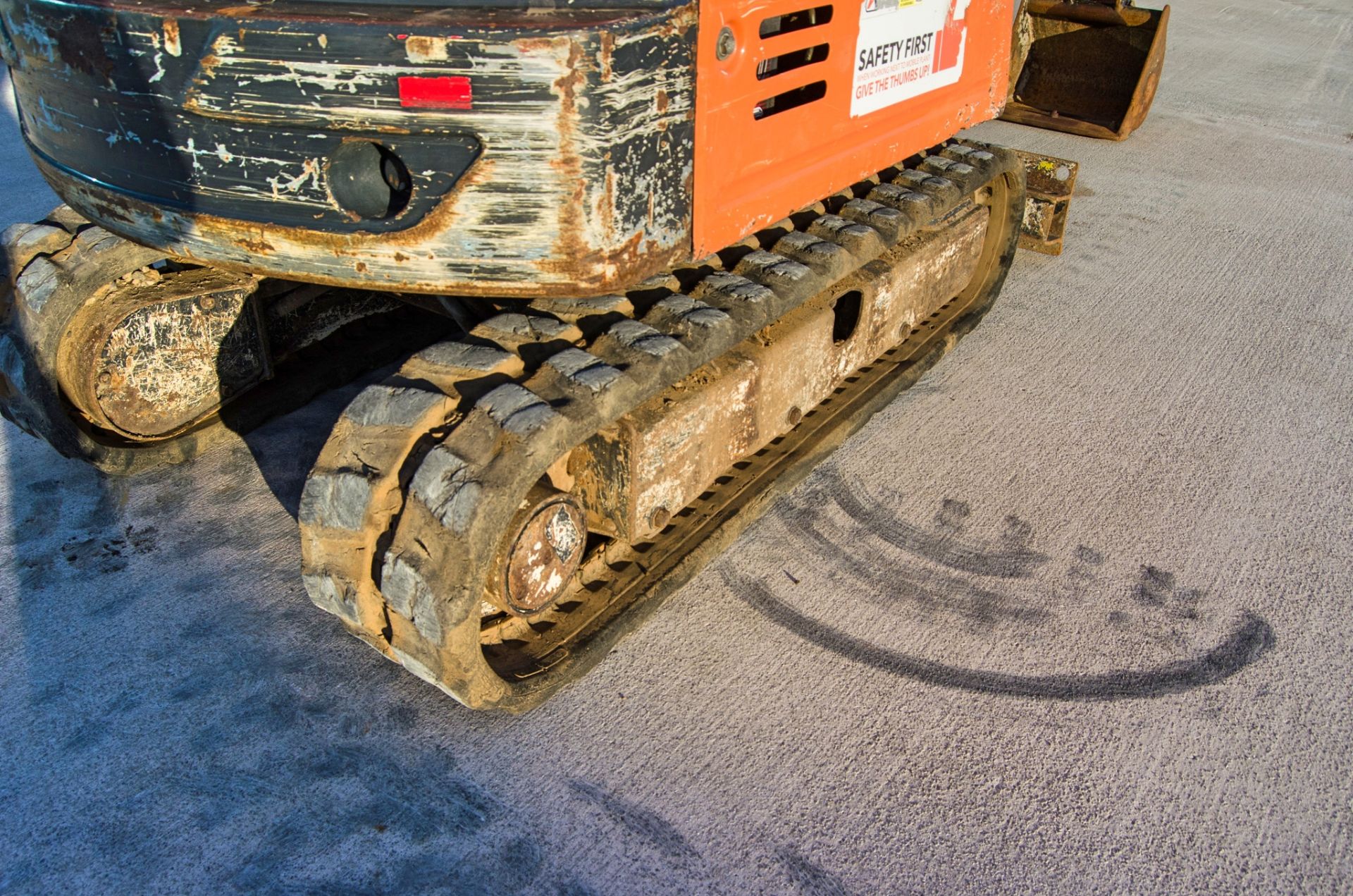 Hitachi Zaxis 19U 1.9 tonne rubber tracked mini excavator Year: 2017 S/N: P00031783 Recorded - Image 11 of 25