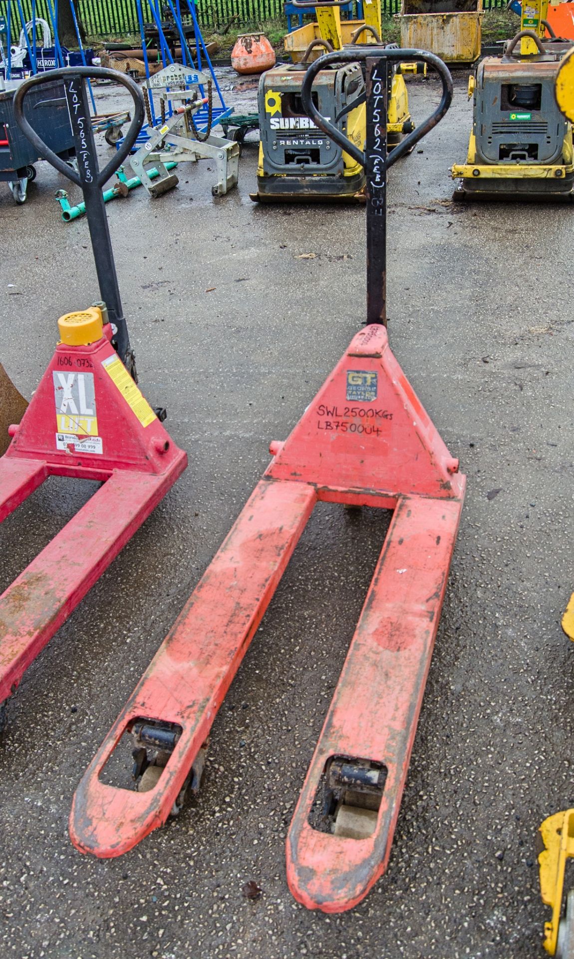 GT hand hydraulic pallet truck LB750004