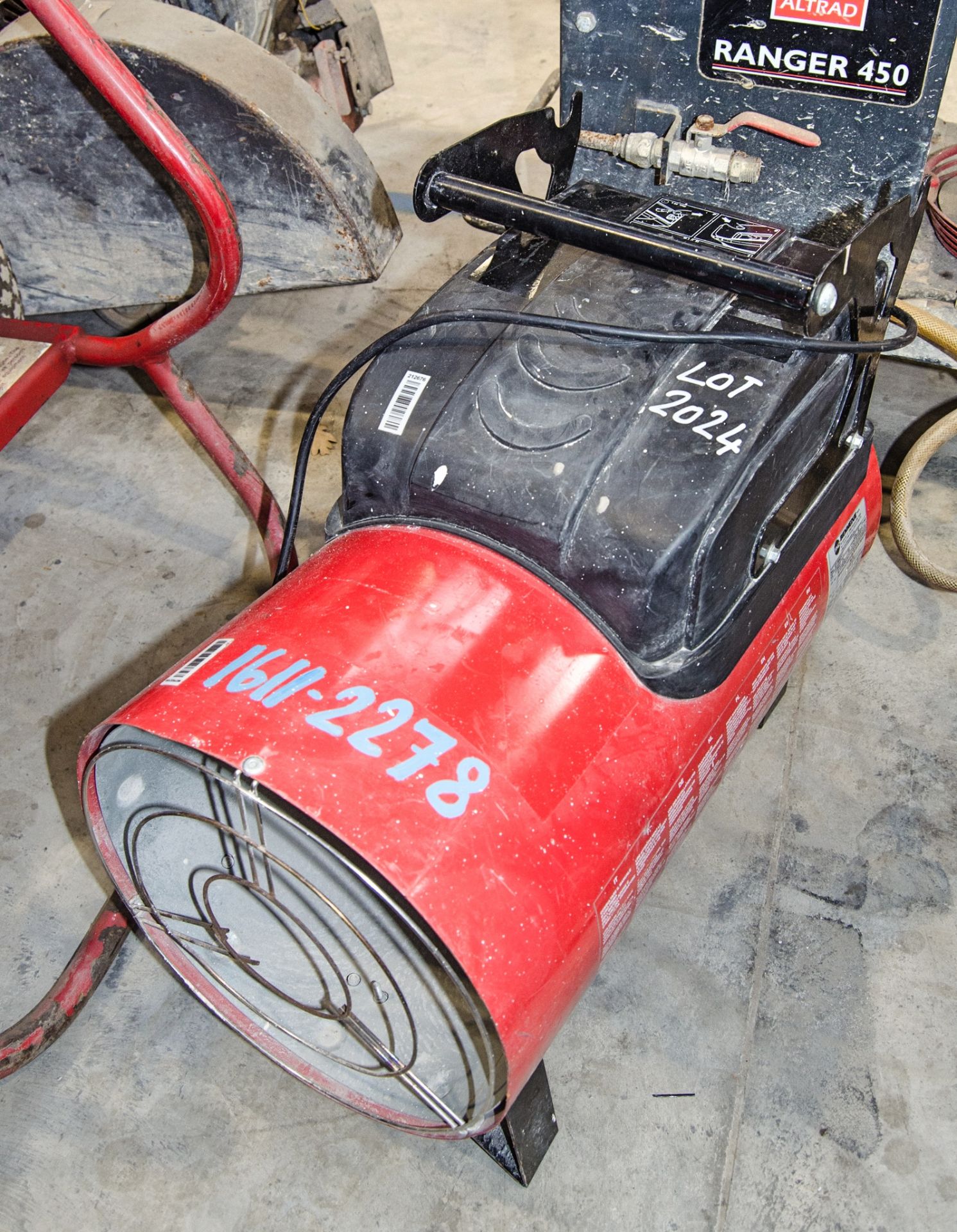 Arcotherm GP30 gas fired 110v space heater 16112278