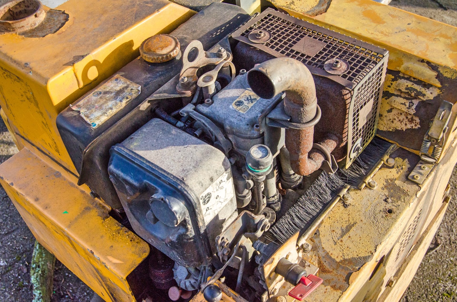 Terex MBR71 diesel driven single drum pedestrian roller/breaker Recorded hours: 392 A733817 - Image 3 of 3