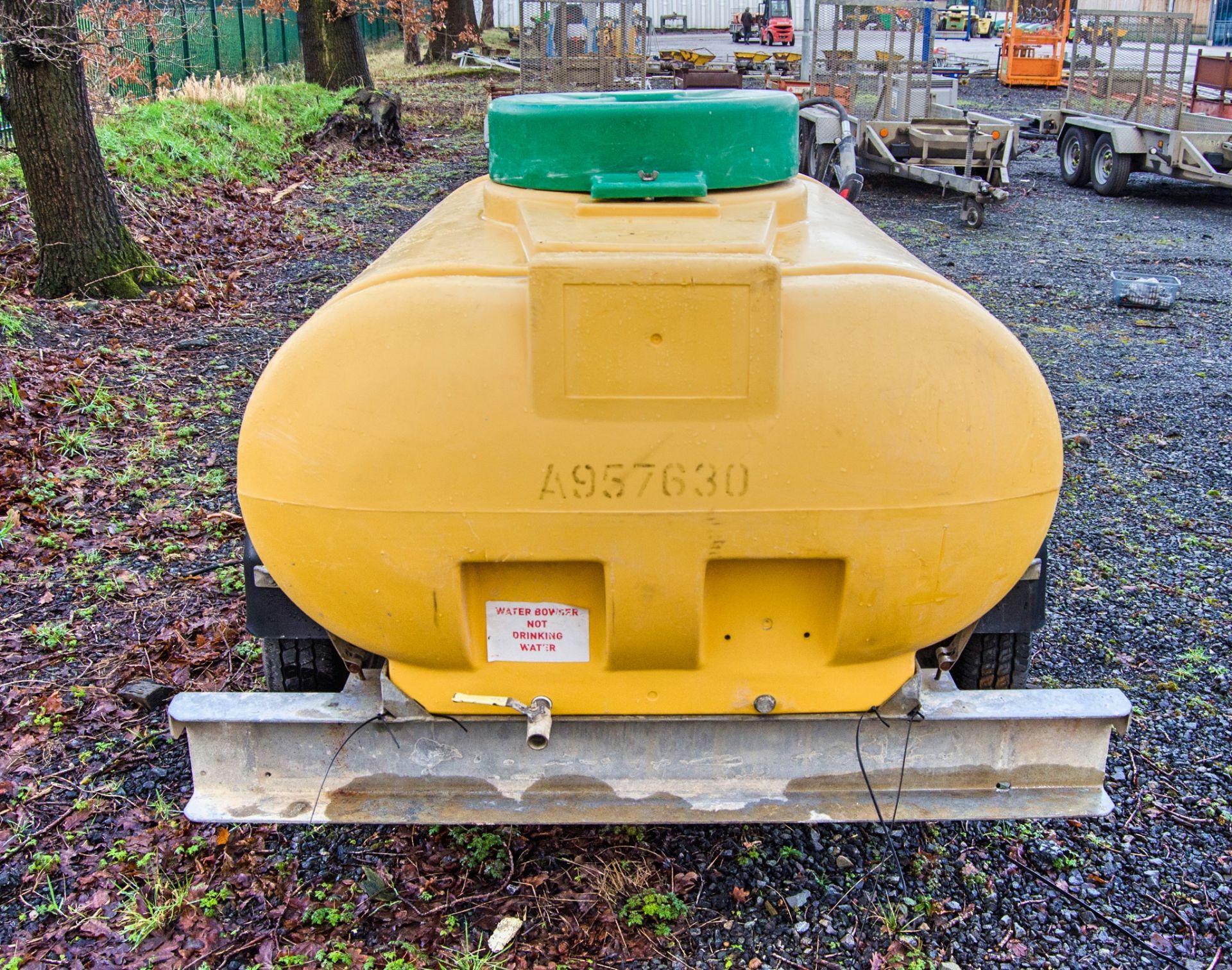 Trailer Engineering diesel driven fast tow pressure washer bowser c/w hose and lance A957630 - Image 6 of 7