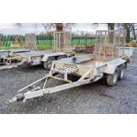 Indespension 8ft x 4ft tandem axle plant trailer S/N: 132667 A984334