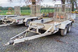 Indespension 8ft x 4ft tandem axle plant trailer S/N: 132667 A984334