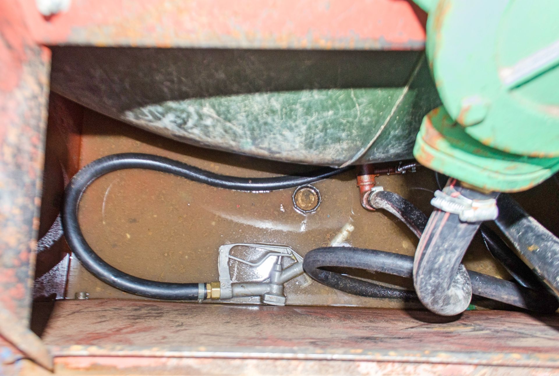 2000 litre static bunded fuel bowser c/w manual pump, delivery hose and nozzle WSP103 - Image 6 of 6