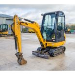 JCB 8018 CTS 1.5 tonne rubber tracked mini excavator Year: 2017 S/N: 2545640 Recorded Hours: 1679