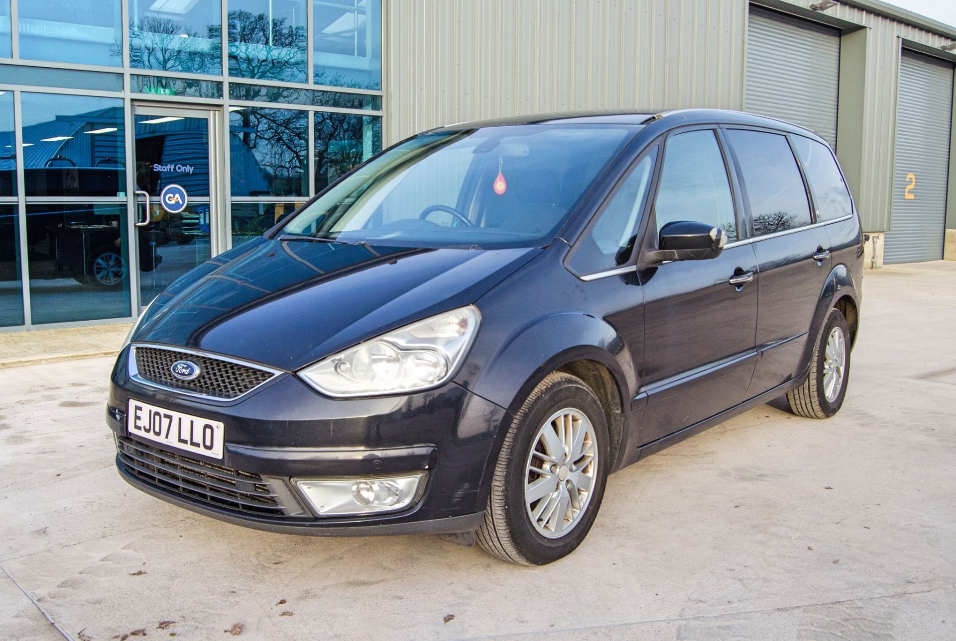 Ford Galaxy 1753cc TDCi Ghia 6 speed manual 7 seat estate car Registration Number: EJ07 LLO Date