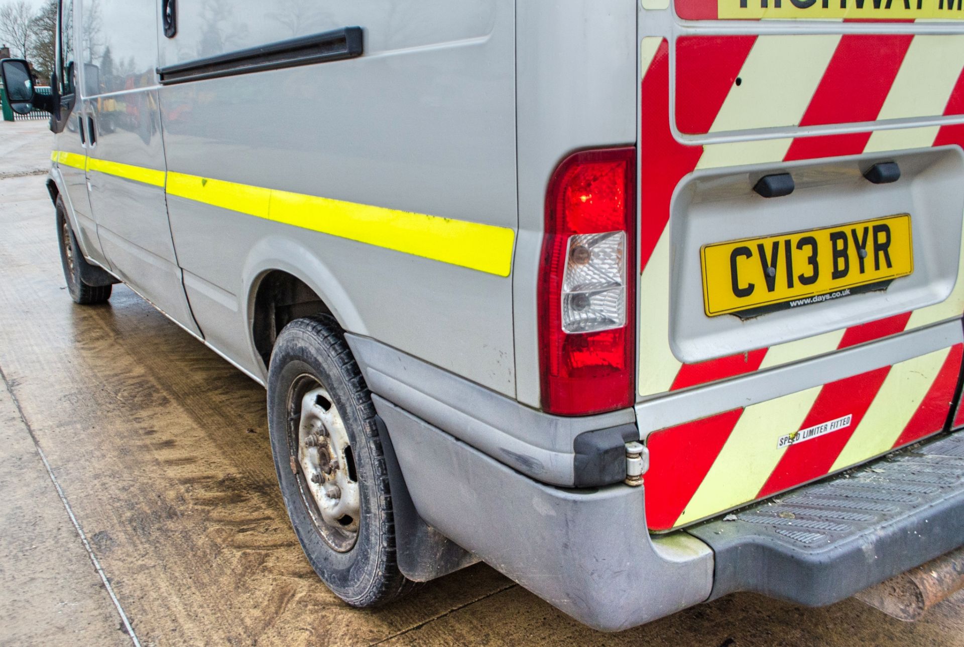 Ford Transit 125 T350 2198cc diesel RWD LWB 6 speed manual drain surveillance panel van Registration - Image 12 of 32