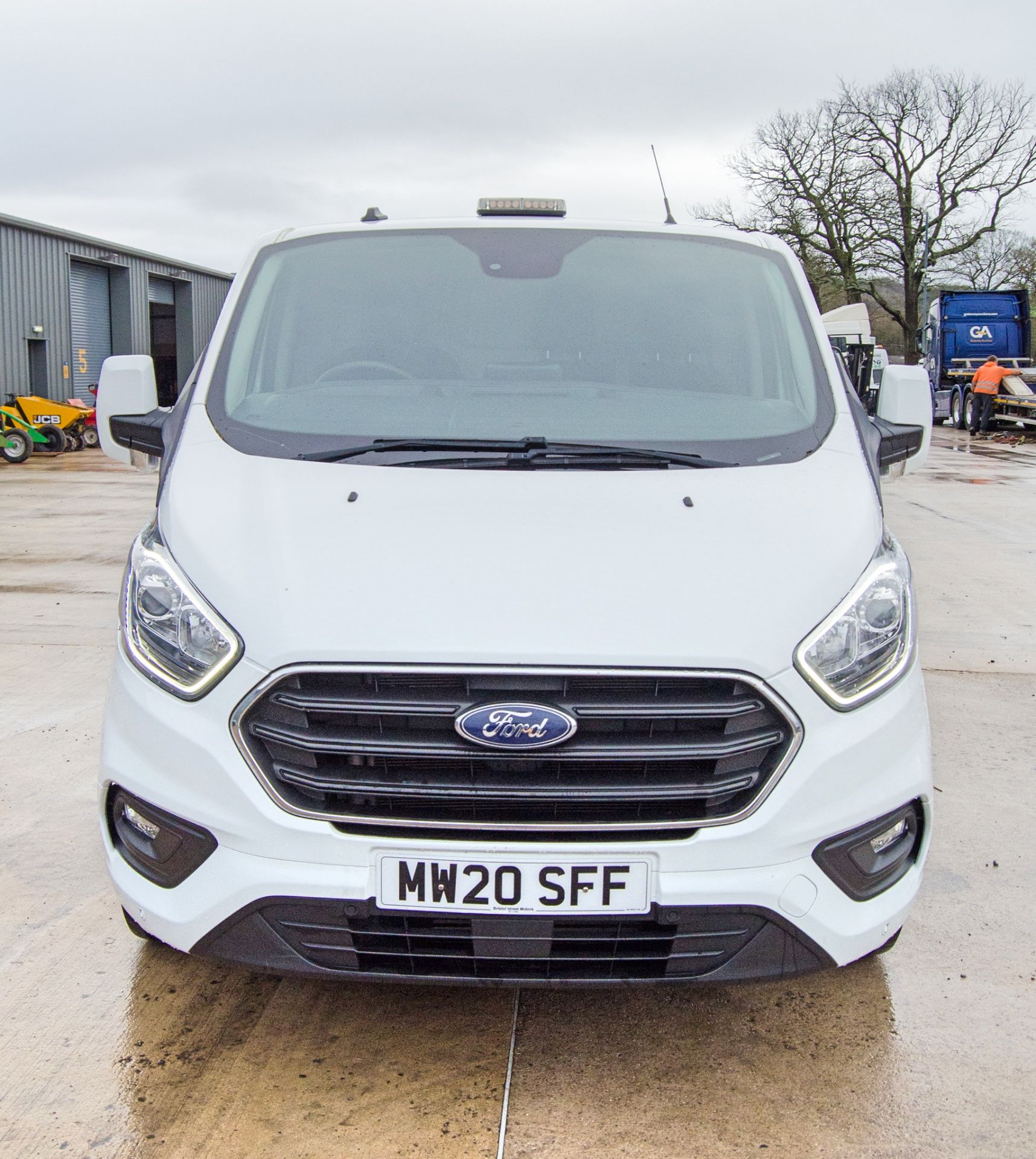Ford Transit Custom 300 Limited Blue 6 speed manual panel van Registration Number: MW20 SFF Date - Image 5 of 30
