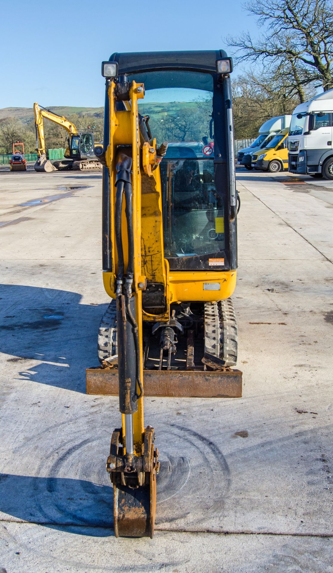 JCB 8018 CTS 1.5 tonne rubber tracked mini excavator Year: 2017 S/N: 2545635 Recorded Hours: 1385 - Image 5 of 26
