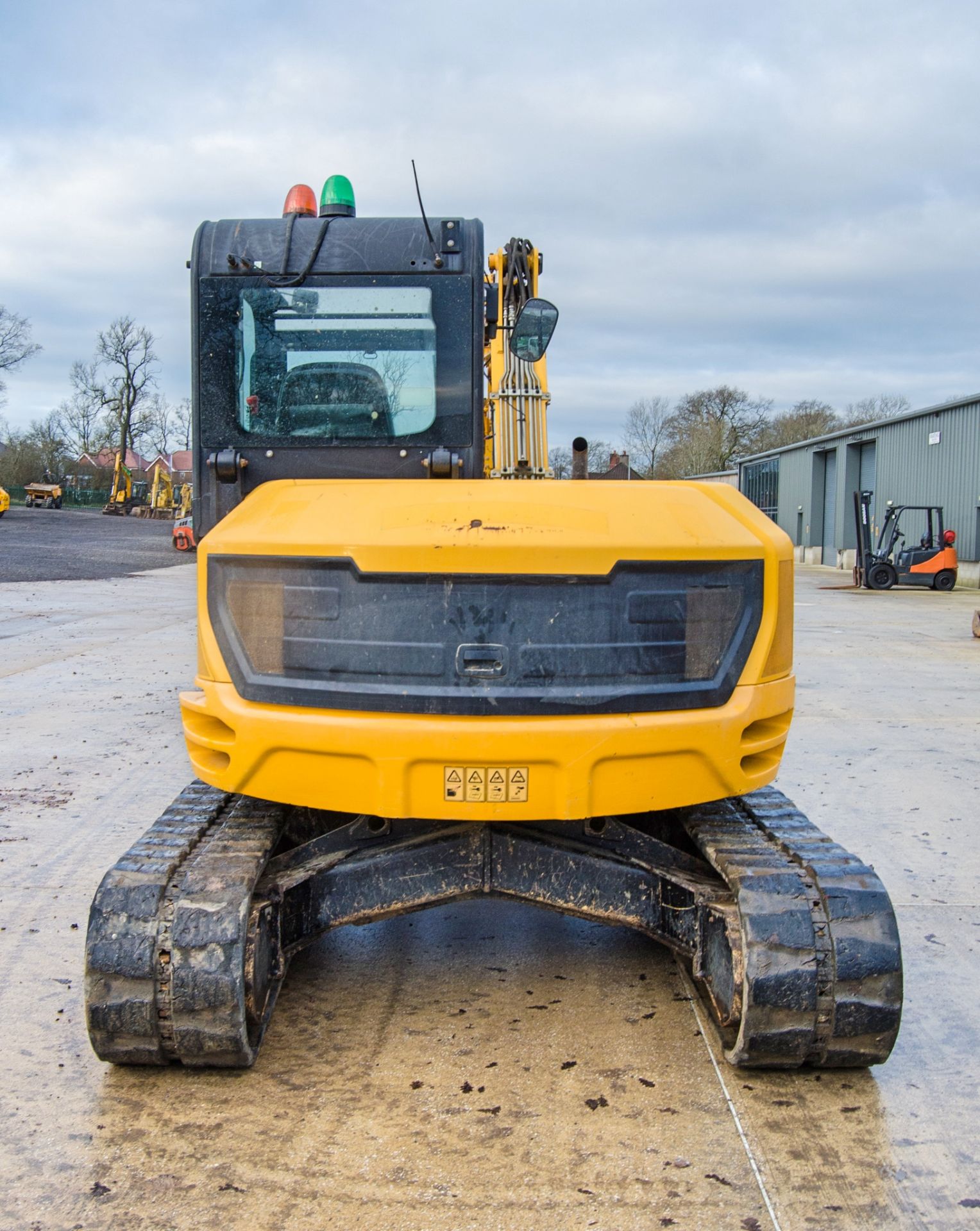 JCB 85 Z-1 ECO 8.5 tonne rubber tracked excavator Year: 2017 S/N: 2501060 Recorded Hours: 4788 - Image 6 of 25