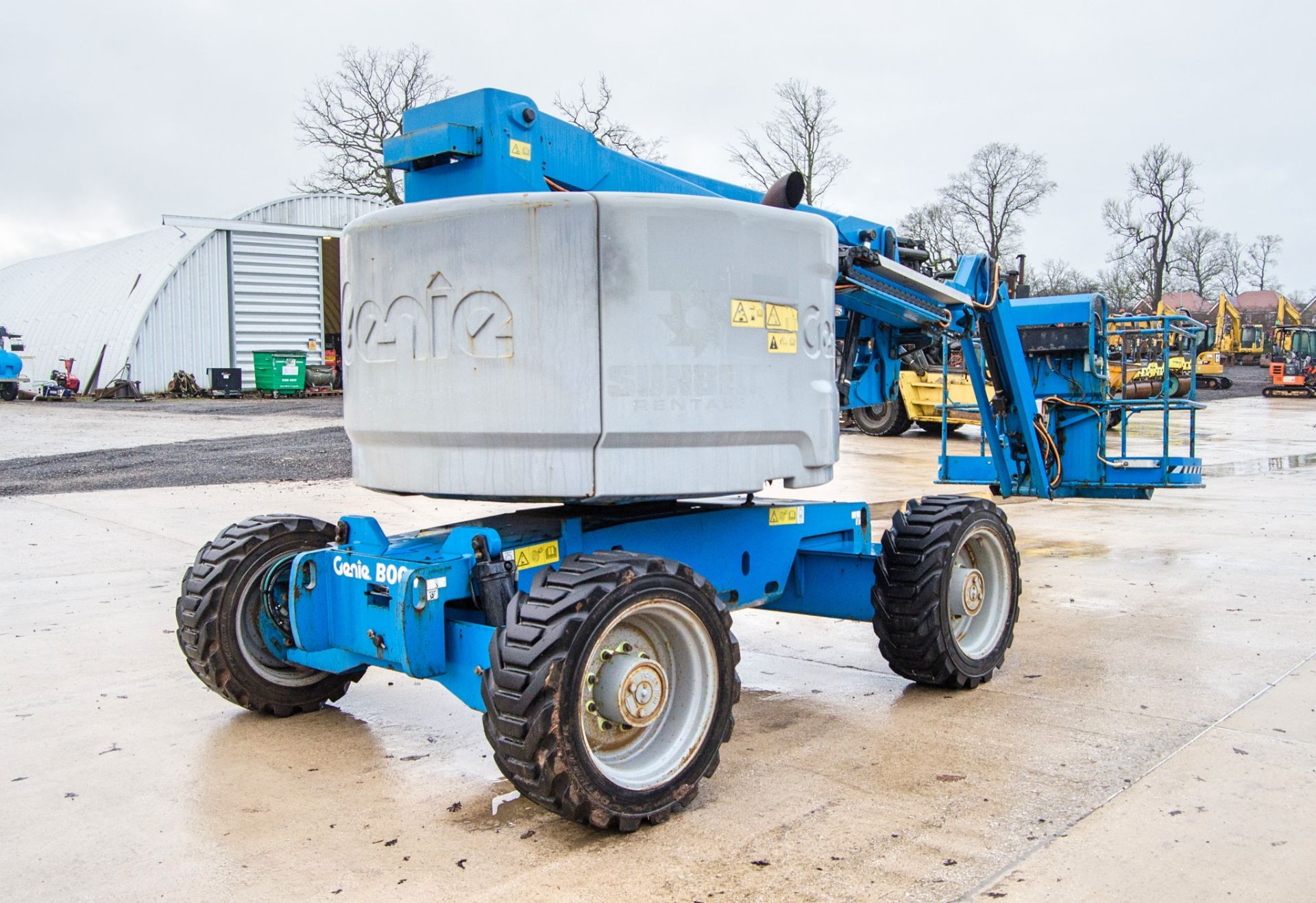Genie Z45/25J diesel/battery electric 4 wheel drive articulated boom lift access platform Year: 2014 - Image 3 of 19
