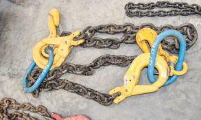 2 - 16mm Grade 8 single leg lifting chains
