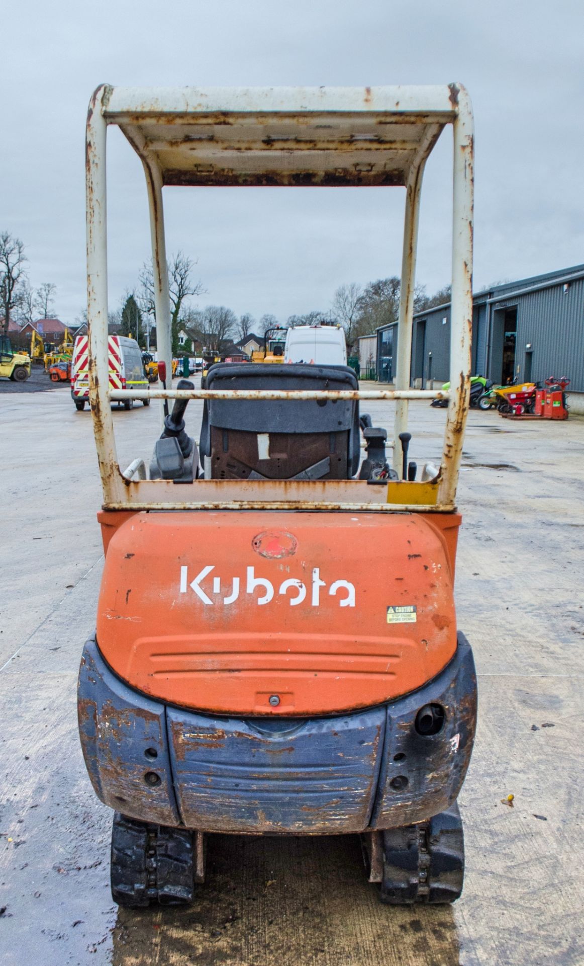 Kubota KX36-3 1.5 tonne rubber tracked mini excavator Year: 2004 S/N: 554433 Recorded Hours: 3629 - Image 6 of 24