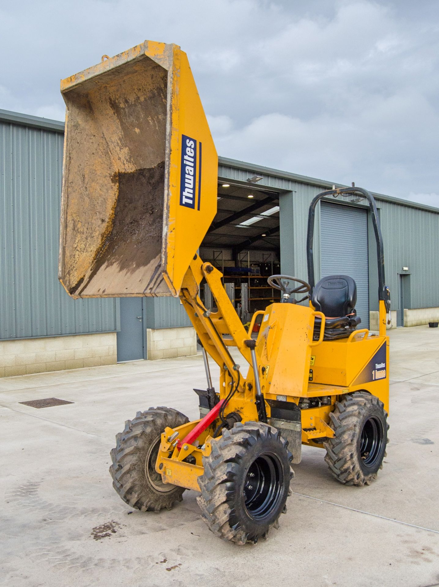 Thwaites 1 tonne Hi-tip dumper Year: 2021 S/N: 101F4618 Recorded Hours: 266 2108TWT904 - Image 9 of 21