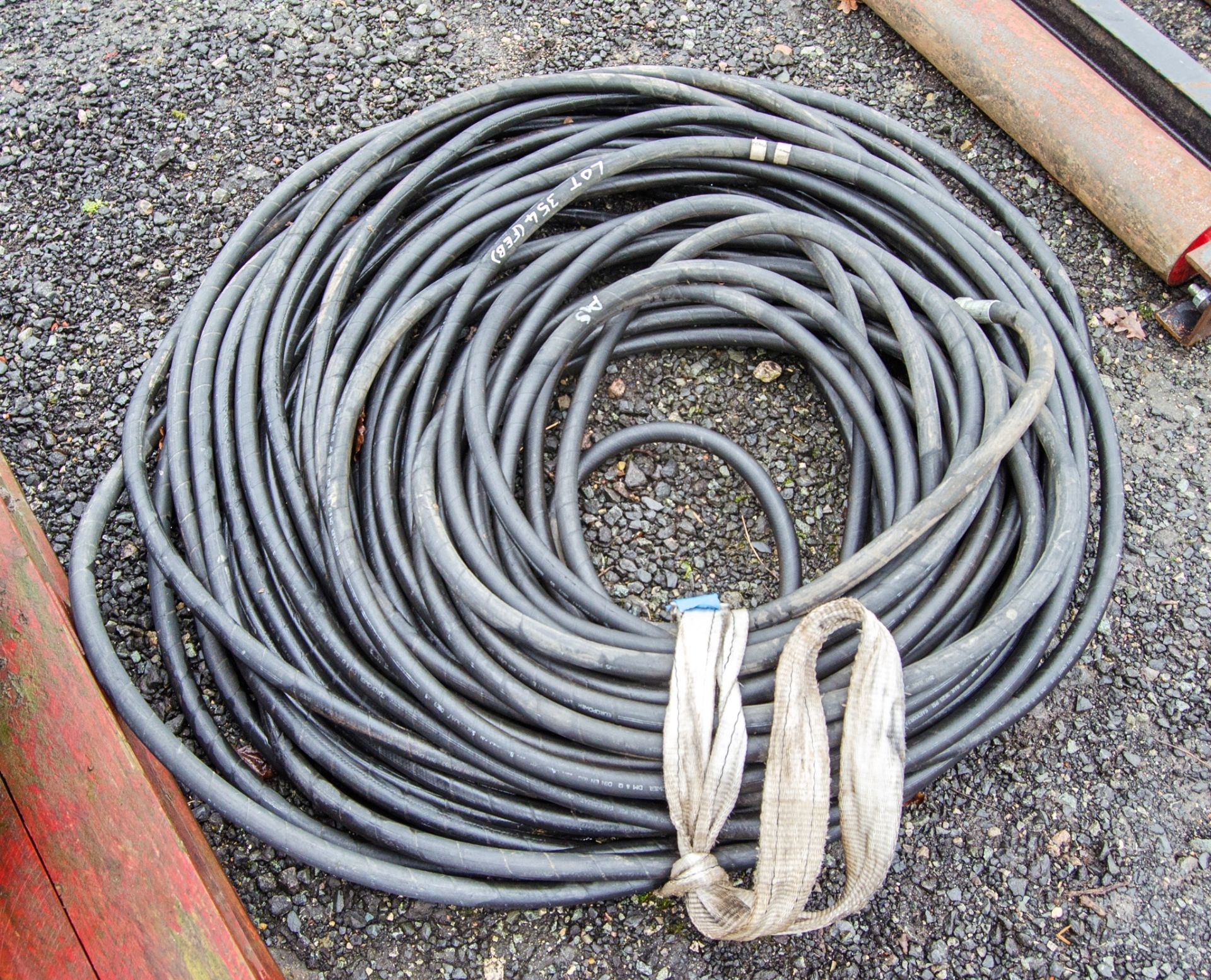 90 metres of 5/8 drain jetting pipe