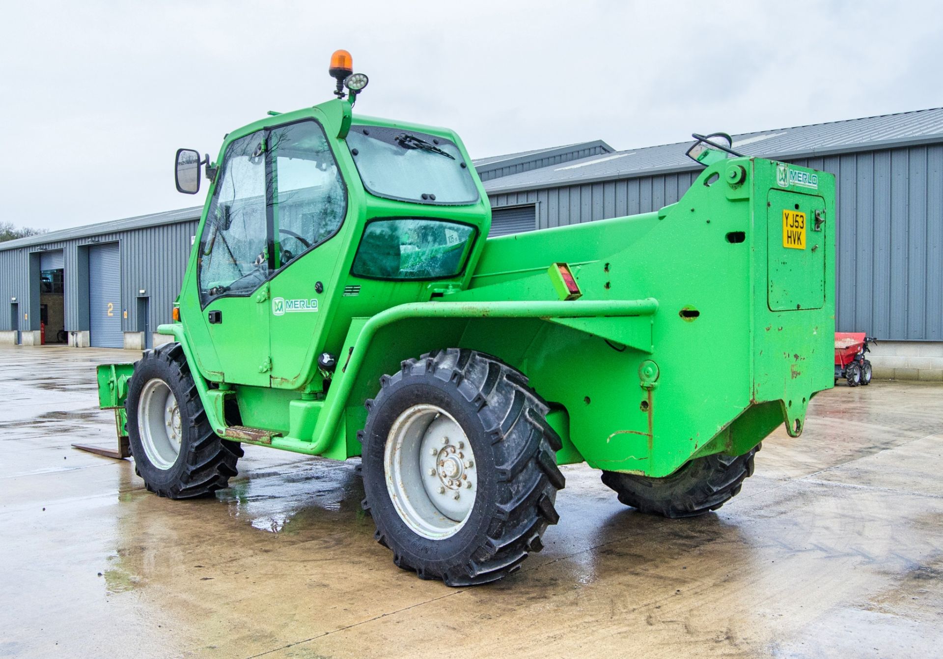 Merlo P40 14K 14 metre telescopic handler Year: 2003 S/N: B1345763 Recorded Hours: 8997 c/w sway - Image 4 of 23