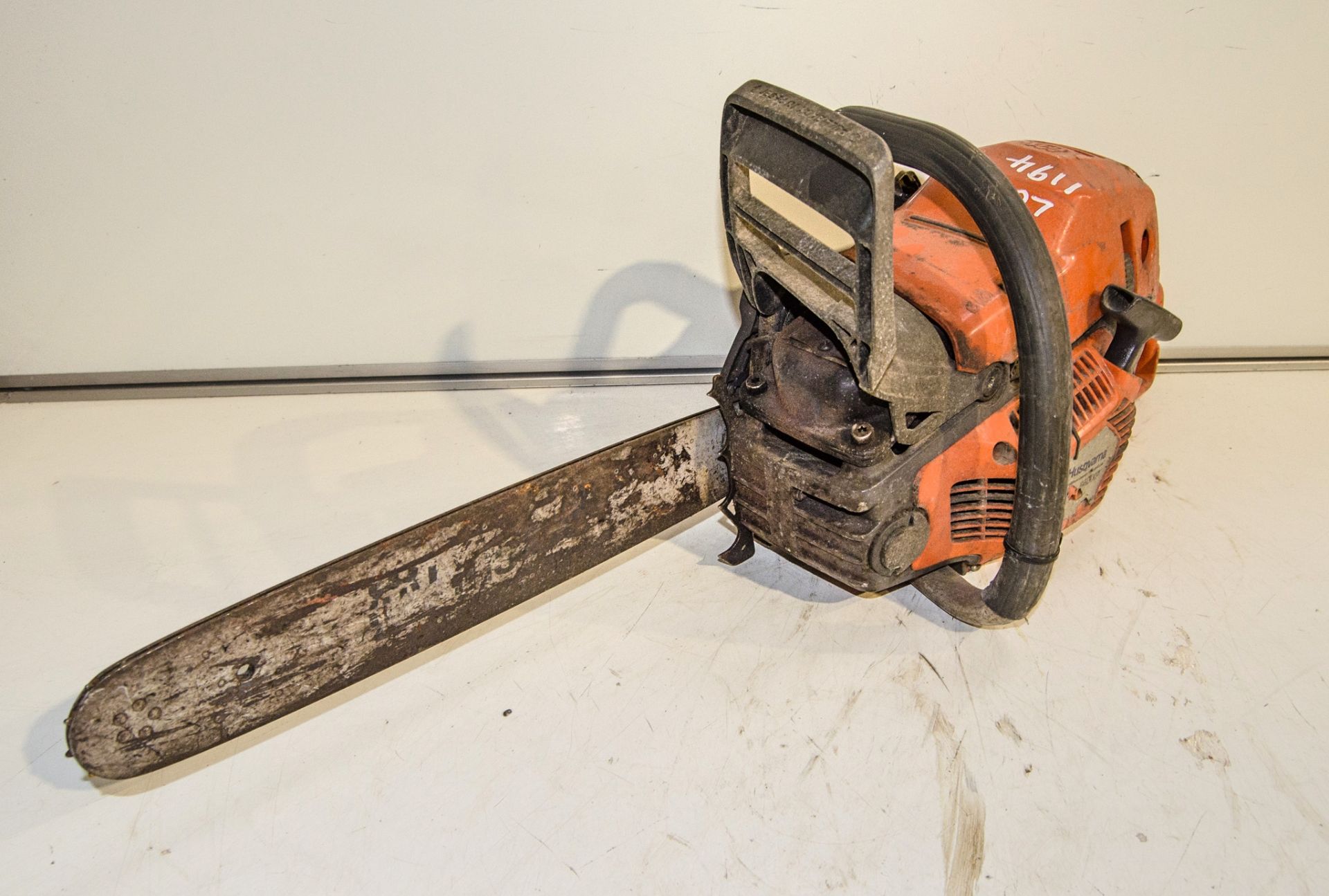 Husqvarna 550XP petrol driven chainsaw ** No chain **