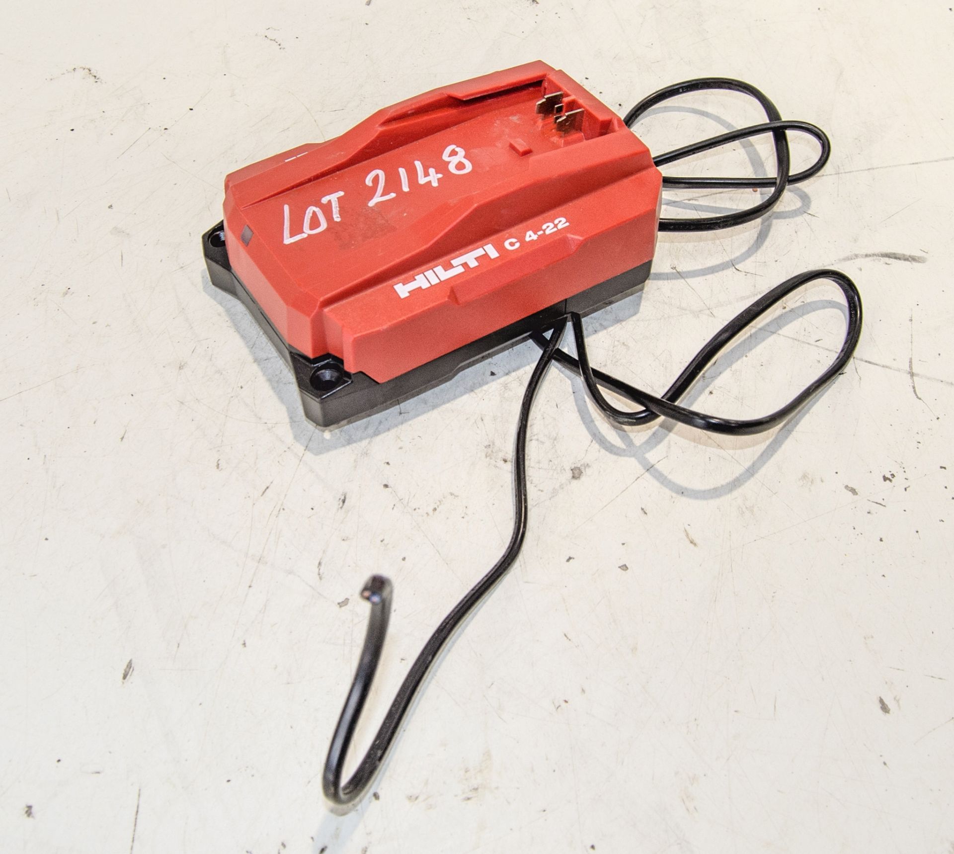 Hilti C4 4-22 battery charger ** Plug cut off **