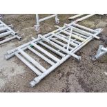 2 - aluminium mobile tower end frames A742563