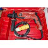 Hilti TE3 110v SDS rotary hammer drill c/w carry case A935098
