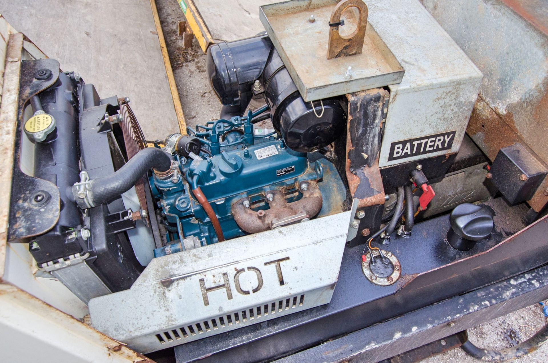 MHM MG10000 SSK-V 10 kva diesel driven generator S/N: 229180097 Recorded hours: 3997 A978356 - Image 5 of 5