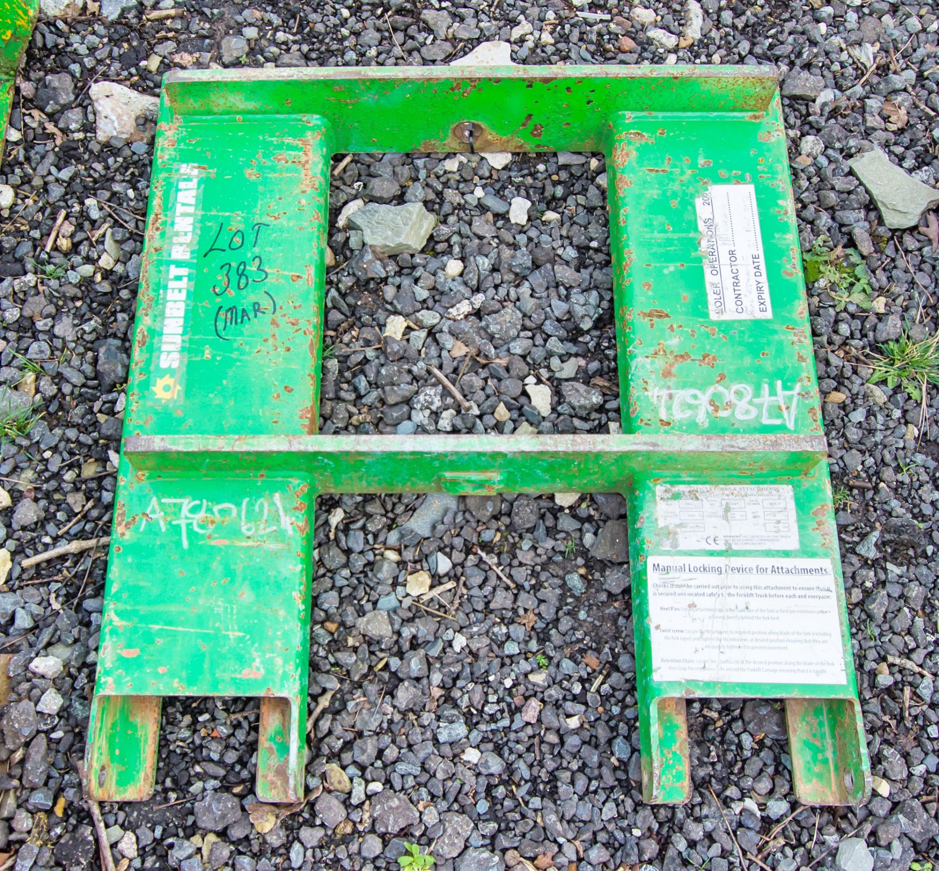 Invicta fork lift jib A780624