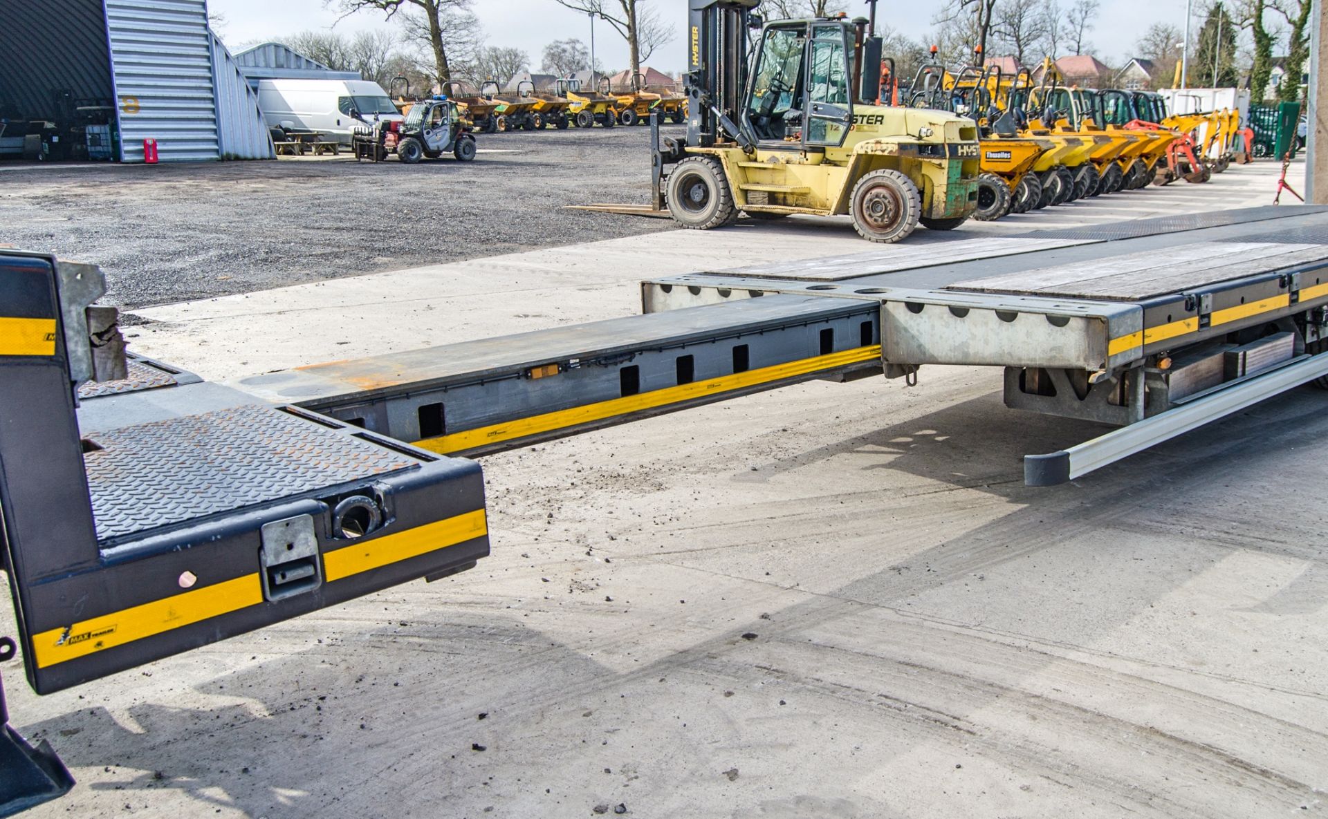 Faymonville Max 13.4 metre tri-axle step frame extender low loader trailer Year: 2021 VIN: 105583 - Image 22 of 34