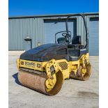 Bomag BW120 AD-4 diesel driven double drum ride on roller Year: 2007 S/N: 24798 Recorded Hours: 1810