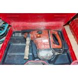 Hilti TE60 ATC/AVR 110v SDS rotary hammer drill c/w carry case ** Power cord missing ** A784358