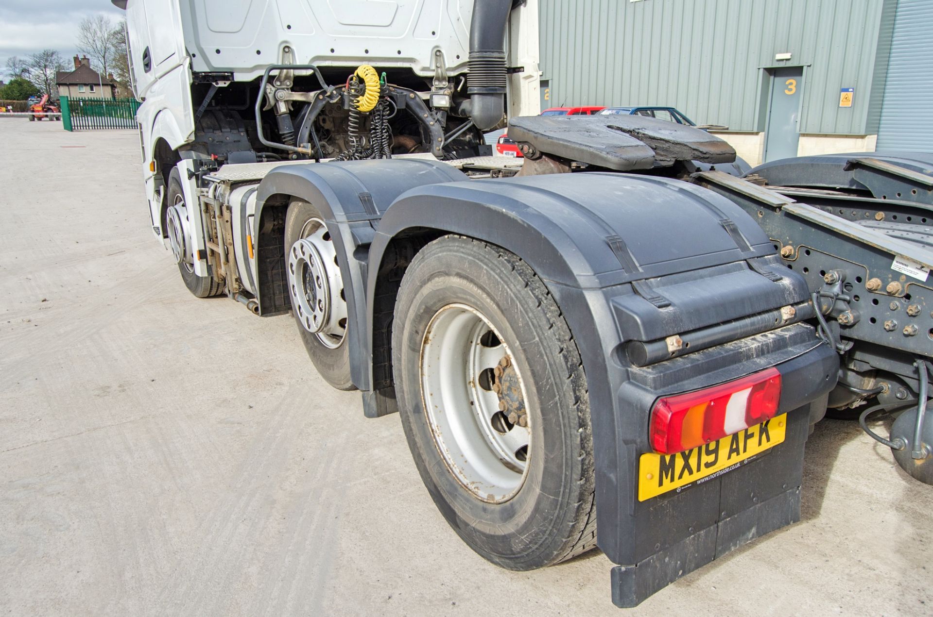 Mercedes Benz Actros 2548 6x2 tractor unit Registration Number: MX19 AFK Date of Registration: 15/ - Image 12 of 33