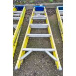 6 tread glass fibre framed step ladder SESE0010764