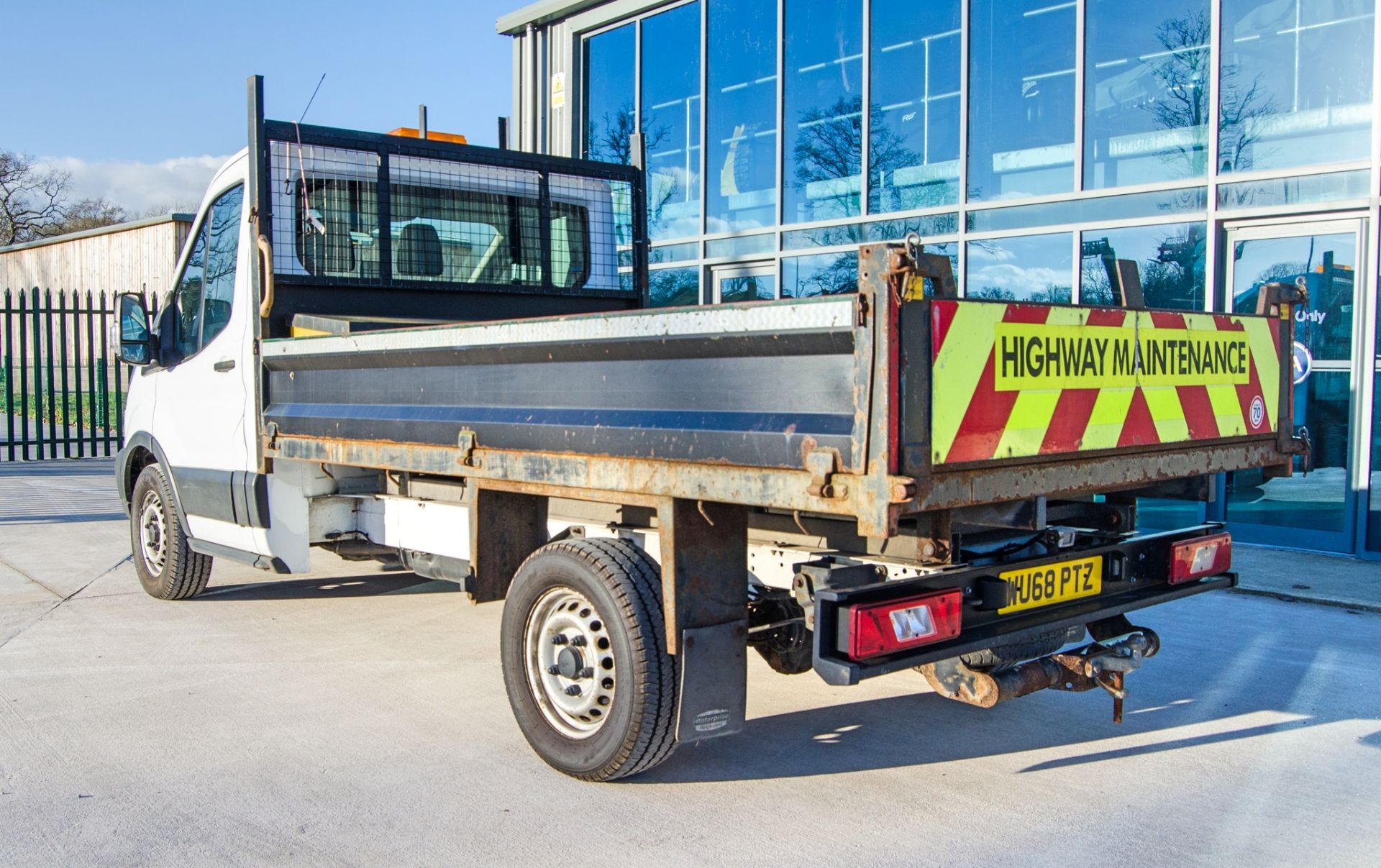 Ford Transit 350 Euro 6 2 litre diesel 6 speed manual tipper Registration Number: WU68 PTZ Date of - Image 4 of 38