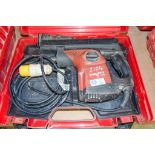 Hilti TE106 110v needle scabbler c/w carry case E313109