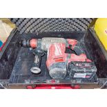 Milwaukee M18 CHPX 18v cordless rotary hammer drill c/w battery and carry case ** No charger **
