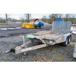 Ifor Williams GH1054BT 10ft x 5ft tandem axle beaver tail plant trailer S/N: GD700002 A756886