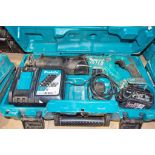 Makita DJR186 18v cordless reciprocating saw c/w battery, charger and carry case 1705MAK1444