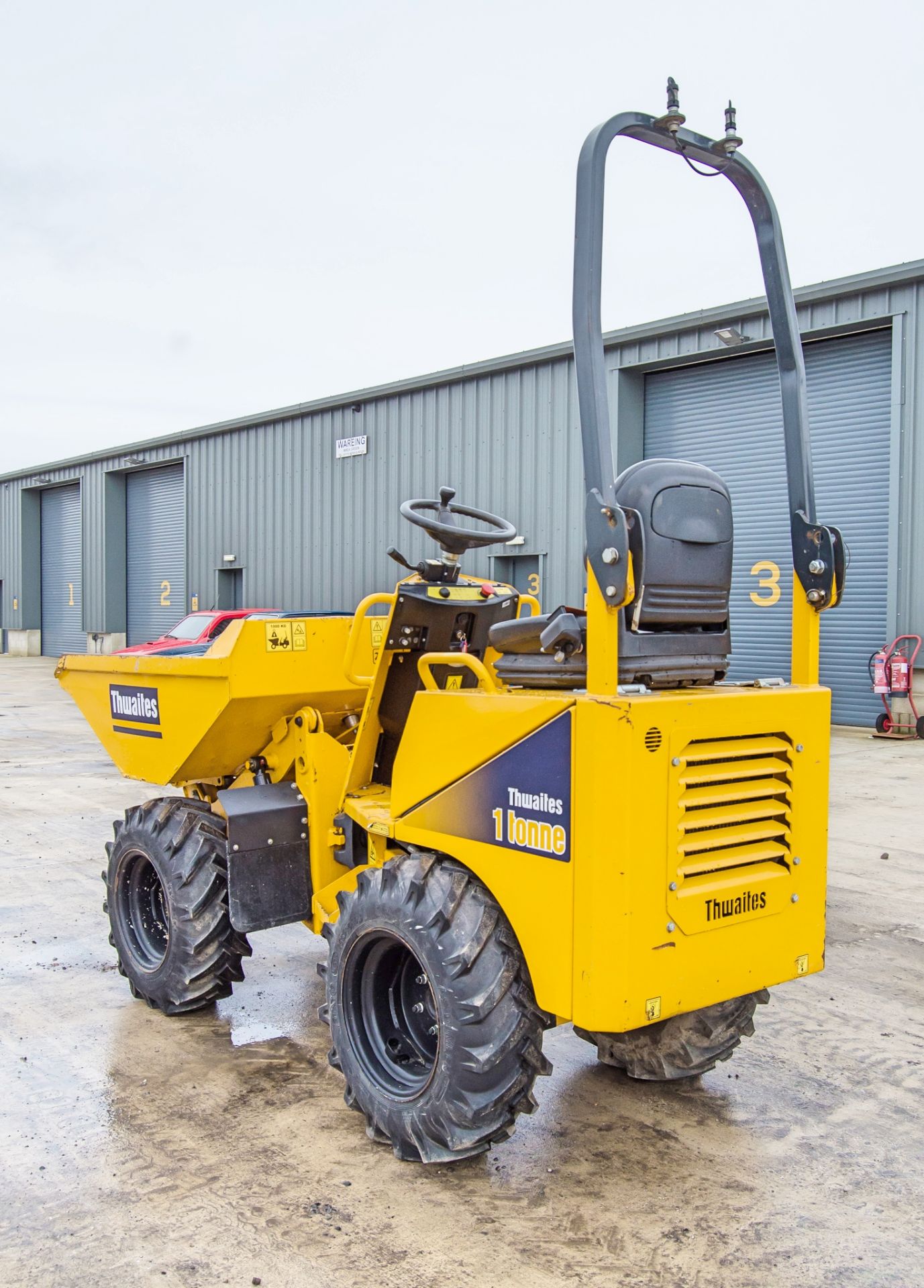 Thwaites 1 tonne hi-tip dumper Year: 2021 S/N: 2101F4597 Recorded Hours: 409 2107TWT911 - Image 4 of 22