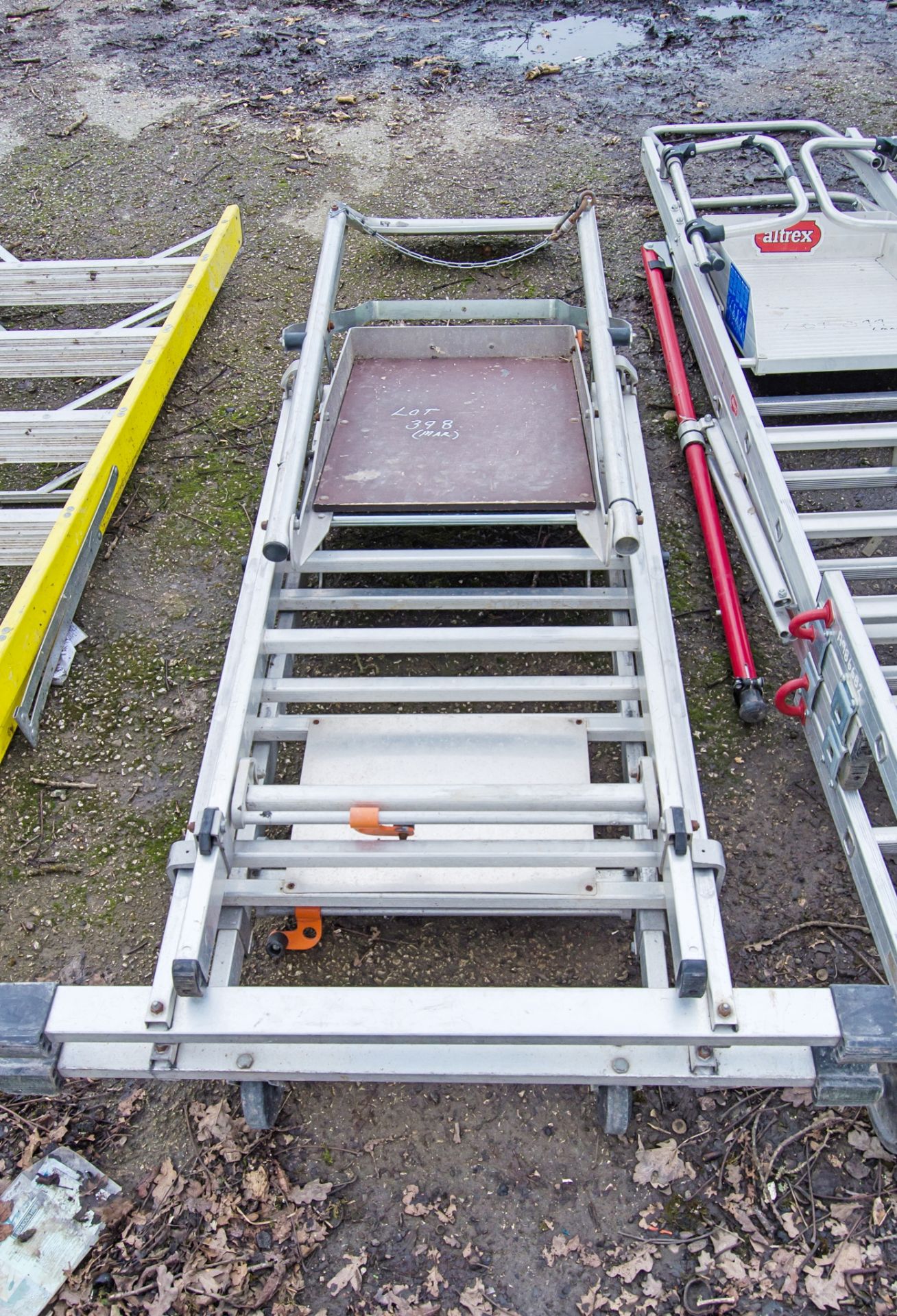 Zarges aluminium podium ladder A860162