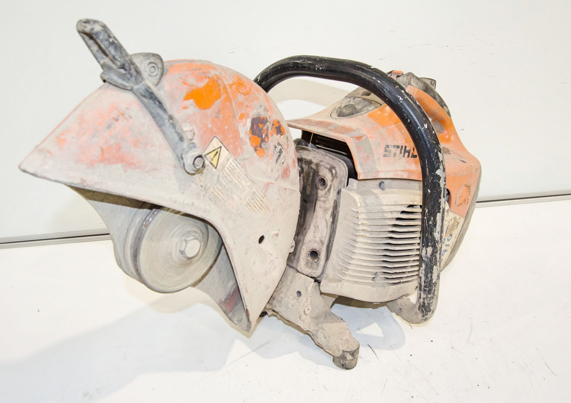 Stihl TS410 petrol driven cut off saw ** Pull cord assembly and side cover missing ** 17080910