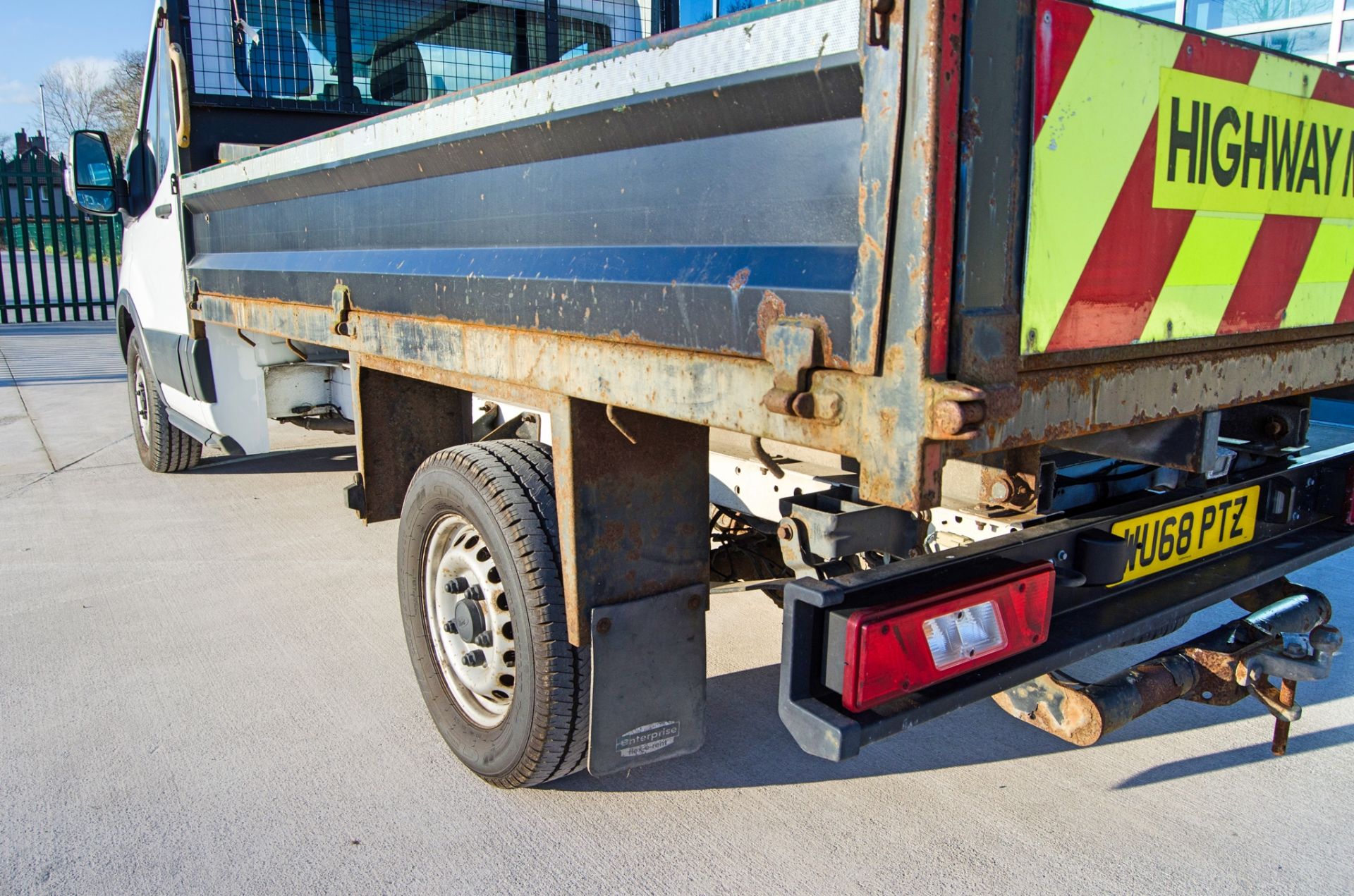 Ford Transit 350 Euro 6 2 litre diesel 6 speed manual tipper Registration Number: WU68 PTZ Date of - Image 11 of 38