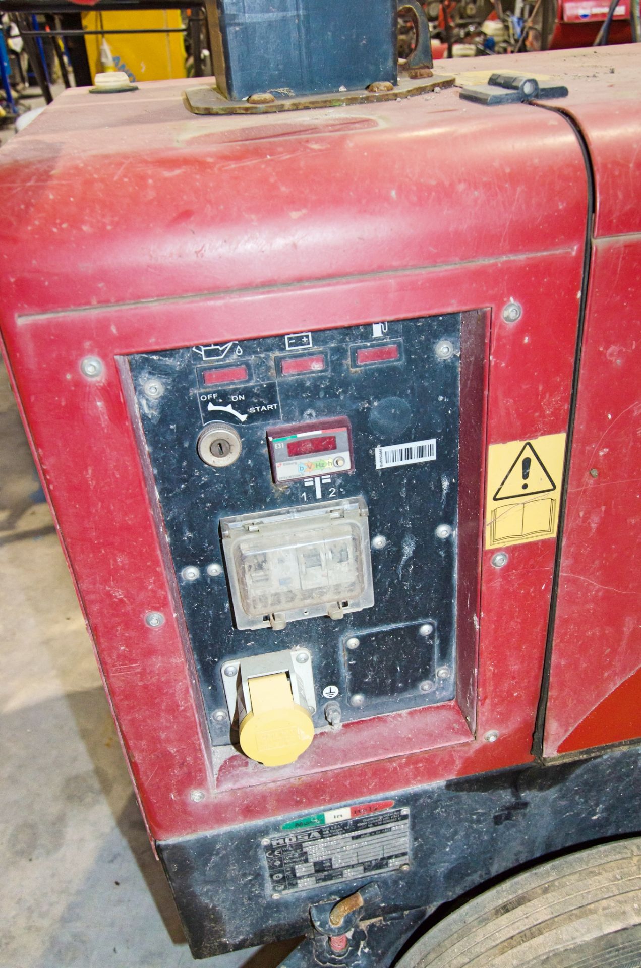 Mosa diesel driven lighting tower ** Lights missing ** - Image 3 of 4