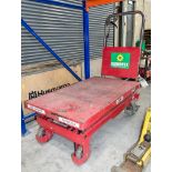 Hydraulic mobile lifting table A838033