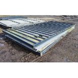 13ft Flat pack steel store