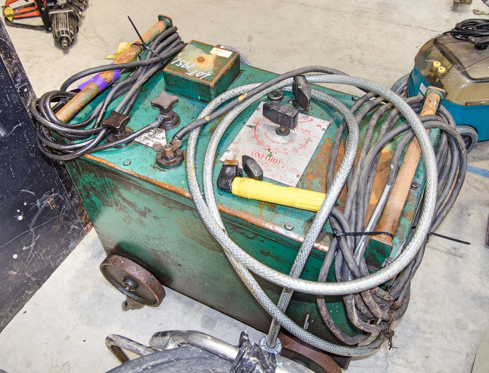 Oxford 3 phase arc welding set N1104917 - Image 2 of 2