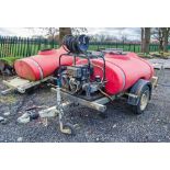 Western diesel driven fast tow mobile pressure washer bowser