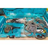Makita JR3050T 110v reciprocating saw for spares c/w carry case 19040856