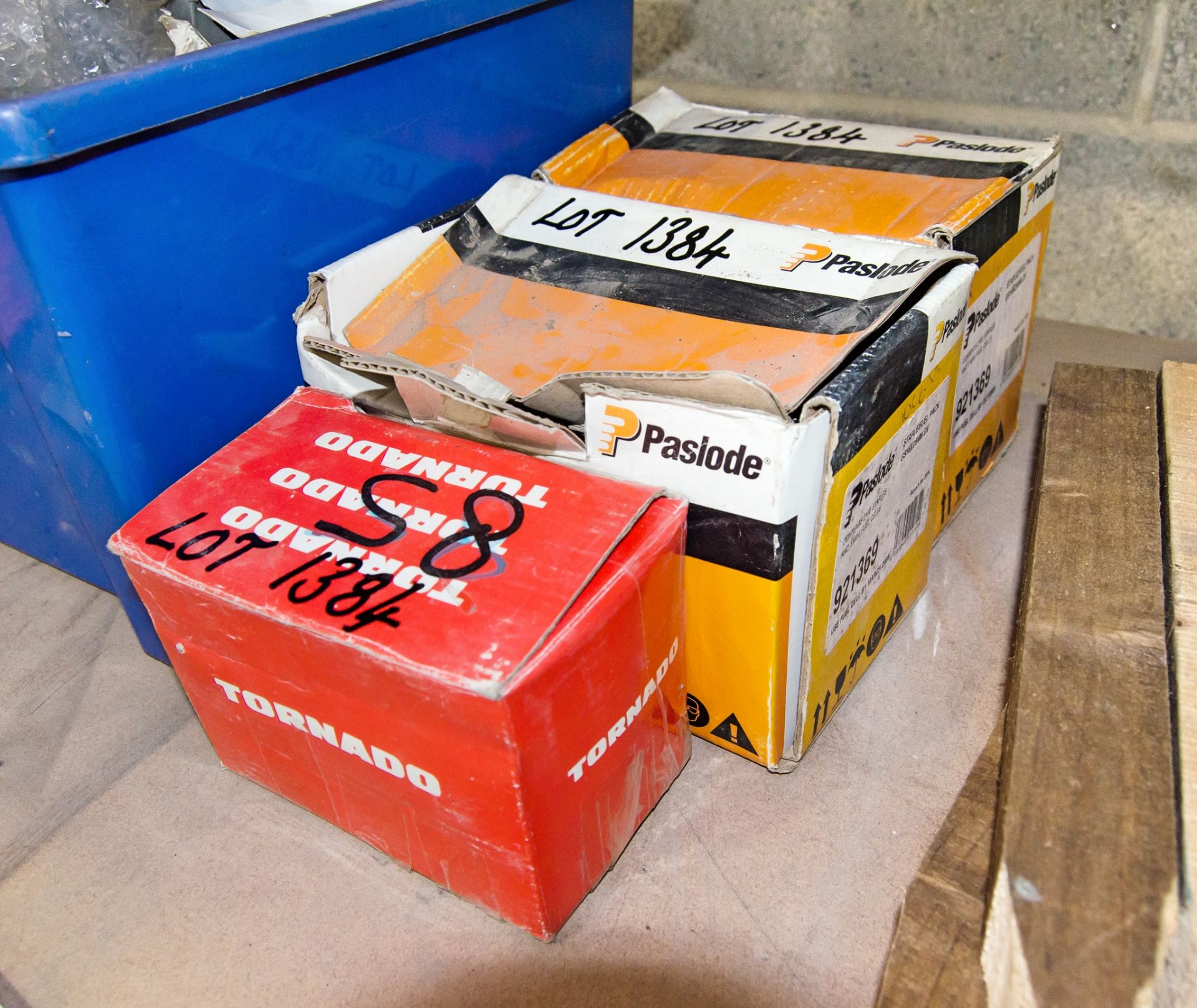 3 - boxes of fasteners