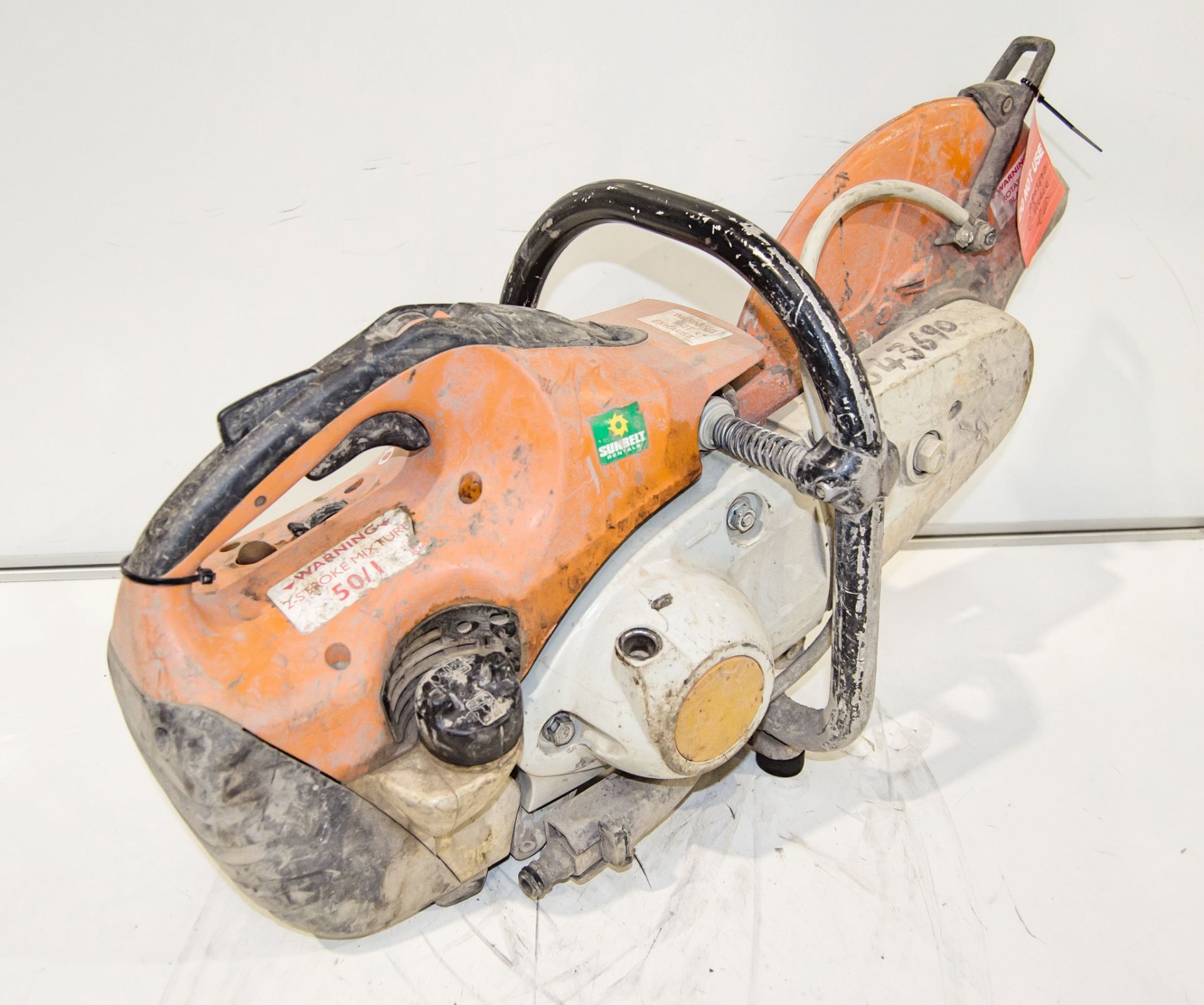 Stihl TS410 petrol driven cut off saw ** Pull cord missing ** A843690 - Image 2 of 2