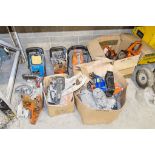 Quantity of petrol driven cut off saws for spares