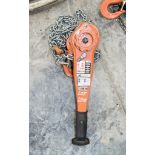 William Hackett 1.5 tonne lever hoist HACK1086